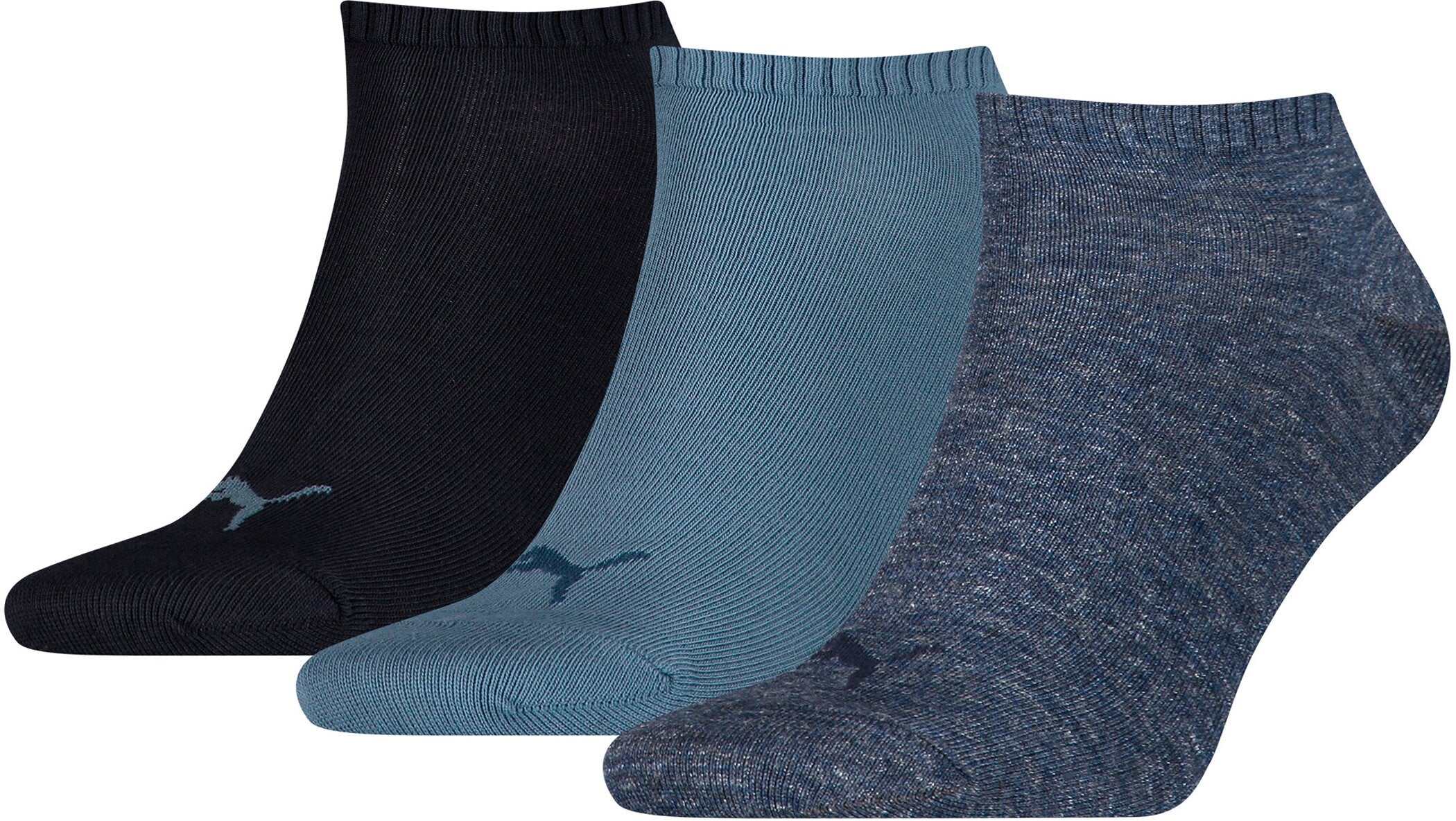 Plain Sneaker - Trainer Socken 3er-Pack