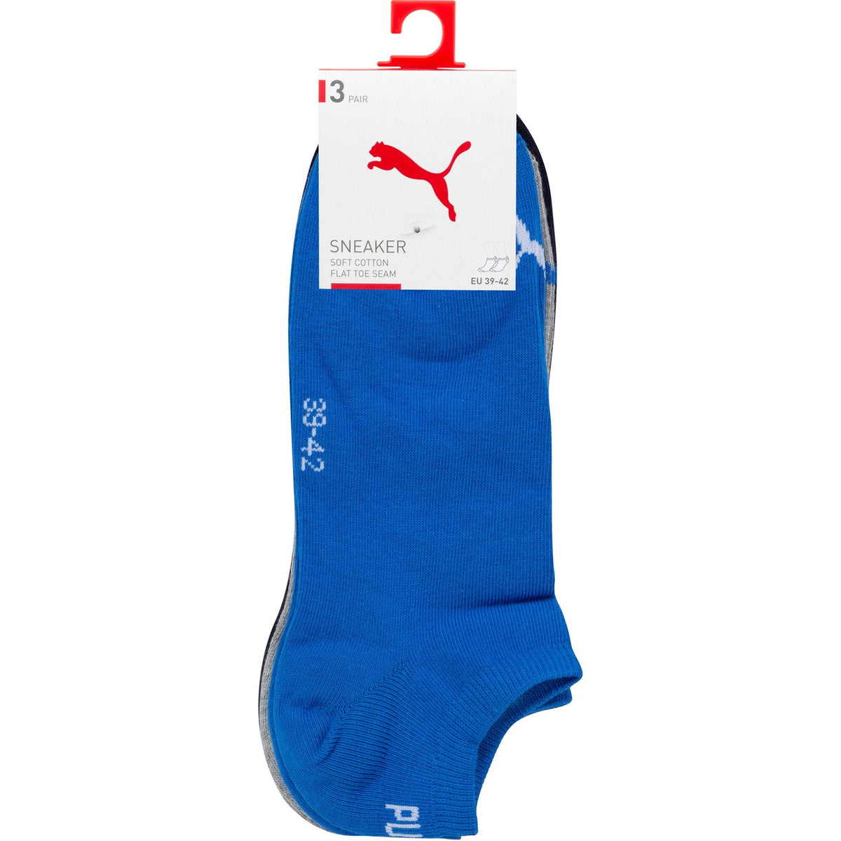 Plain Sneaker - Trainer Socken 3er-Pack