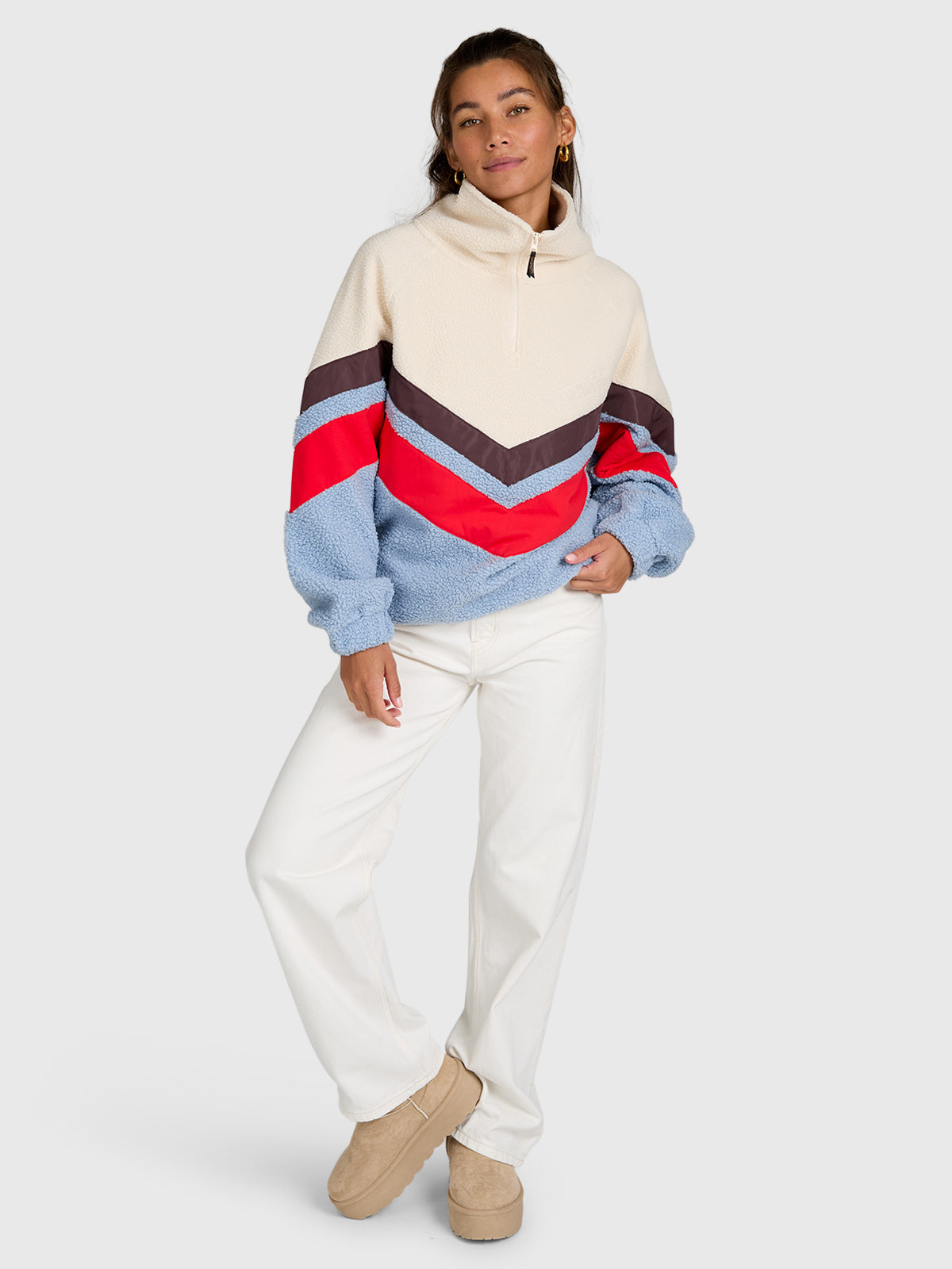 Sandrea Urban Fleece Damen Midlayer