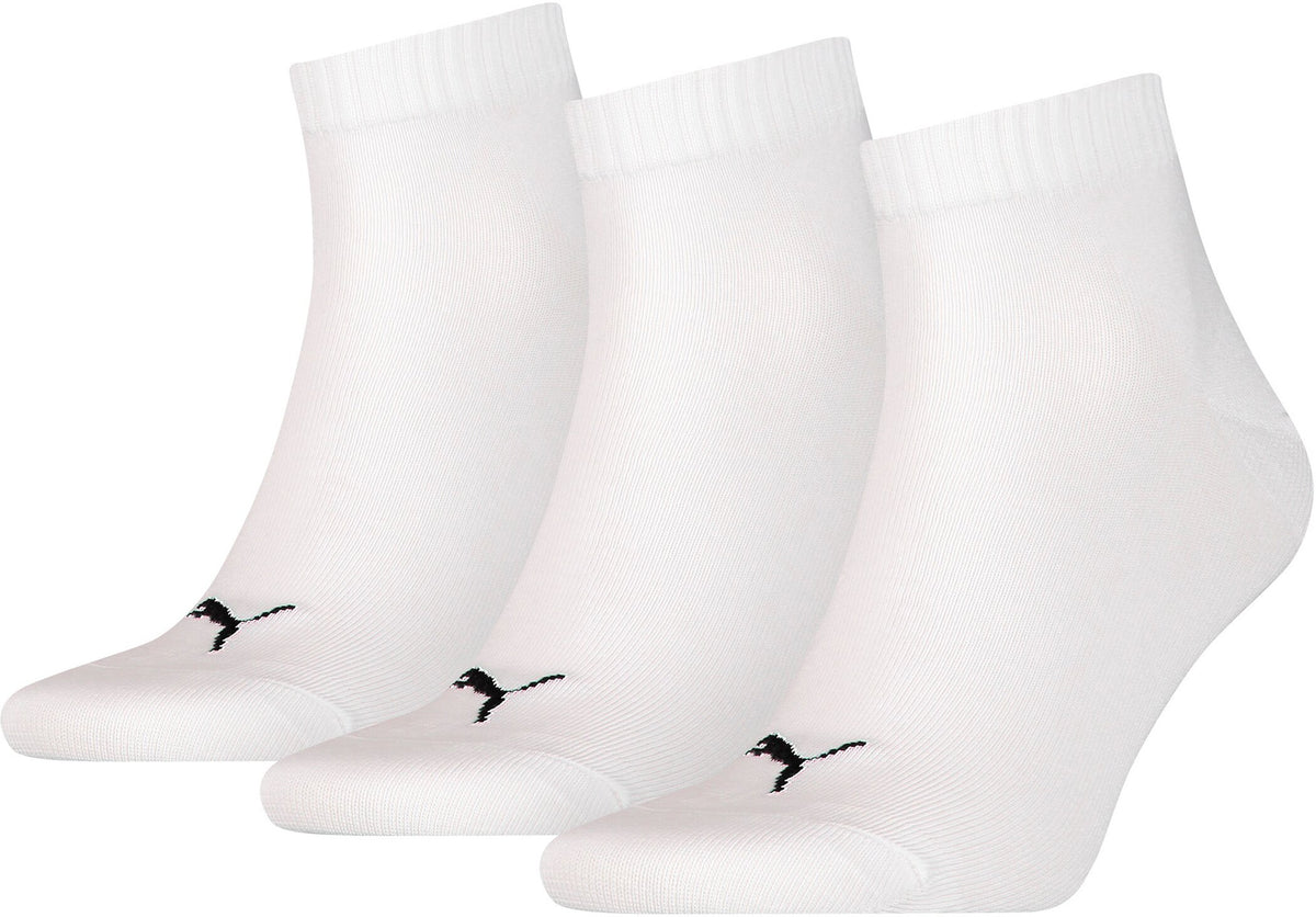 Plain Sneaker Trainer Socken 3er-Pack
