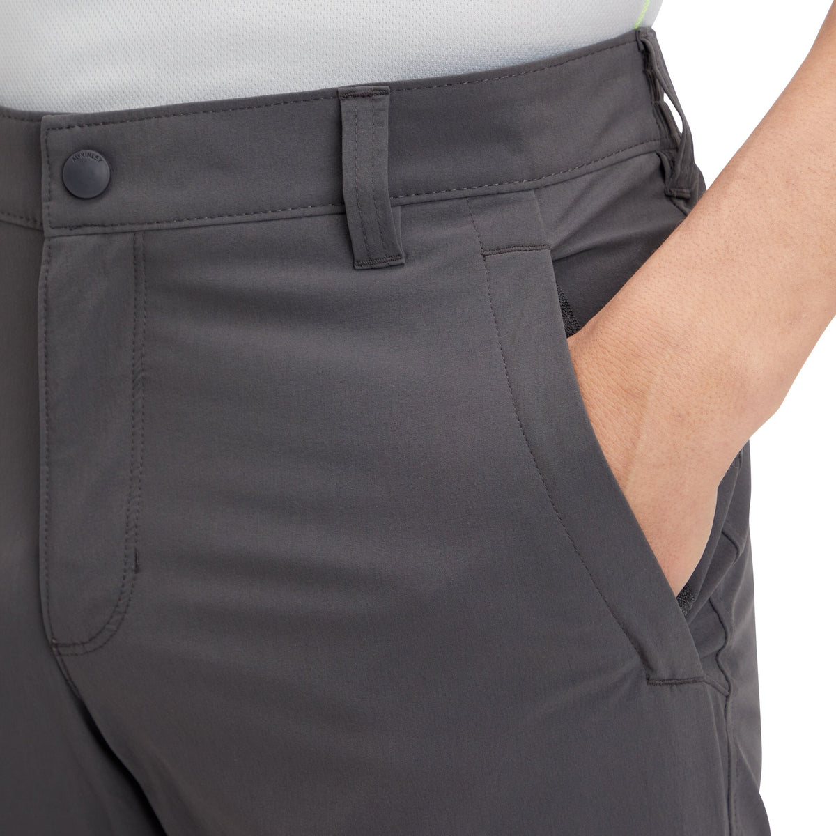 Herren Zipp-Off-Hose Malloy Kurzgröße