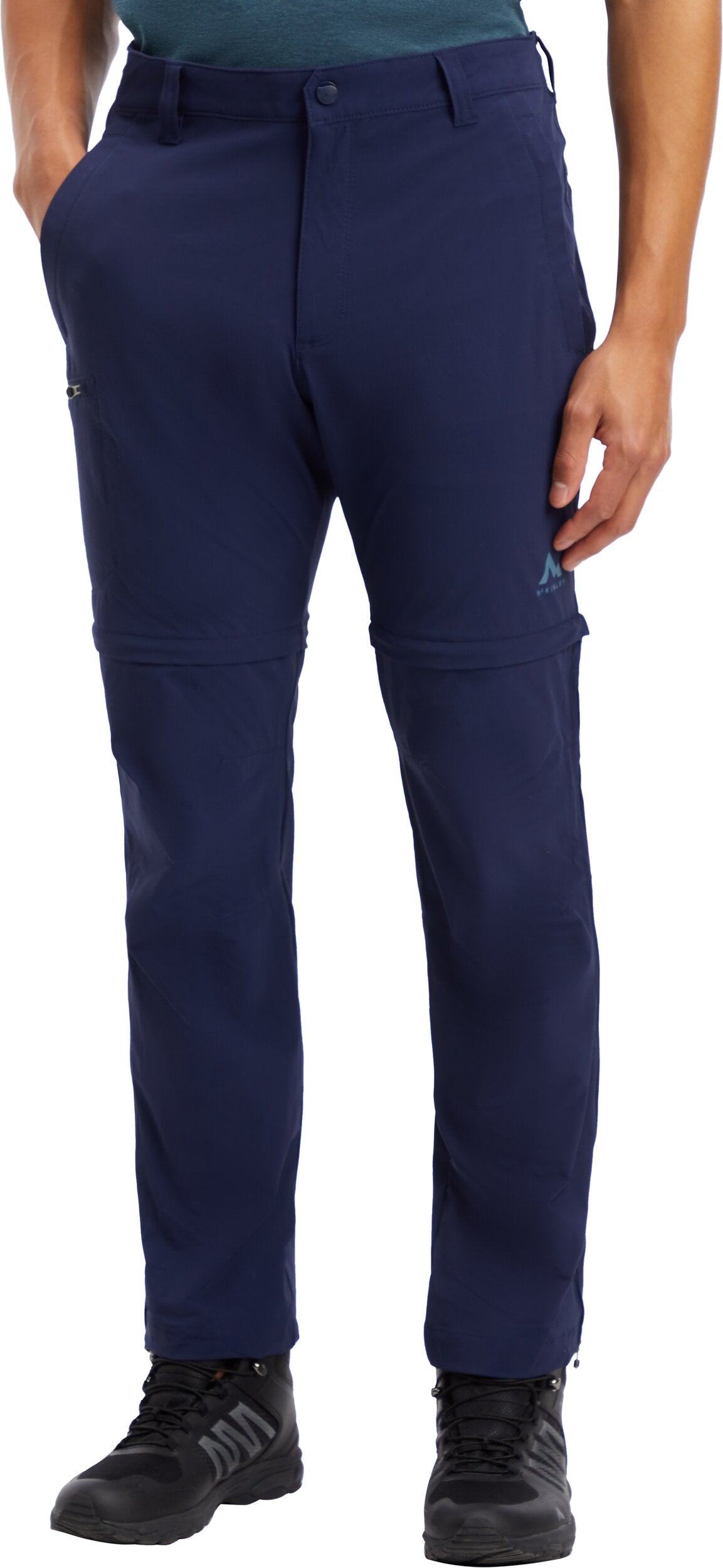 Herren Zipp-Off-Hose Malloy Kurzgröße