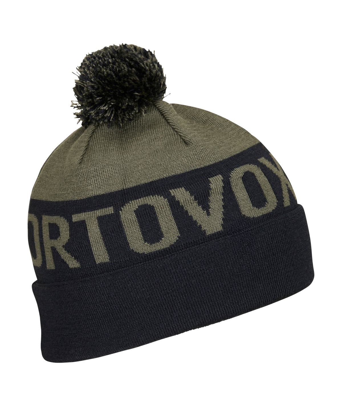 Bobble Knit Beanie – 100% Schurwolle Mütze