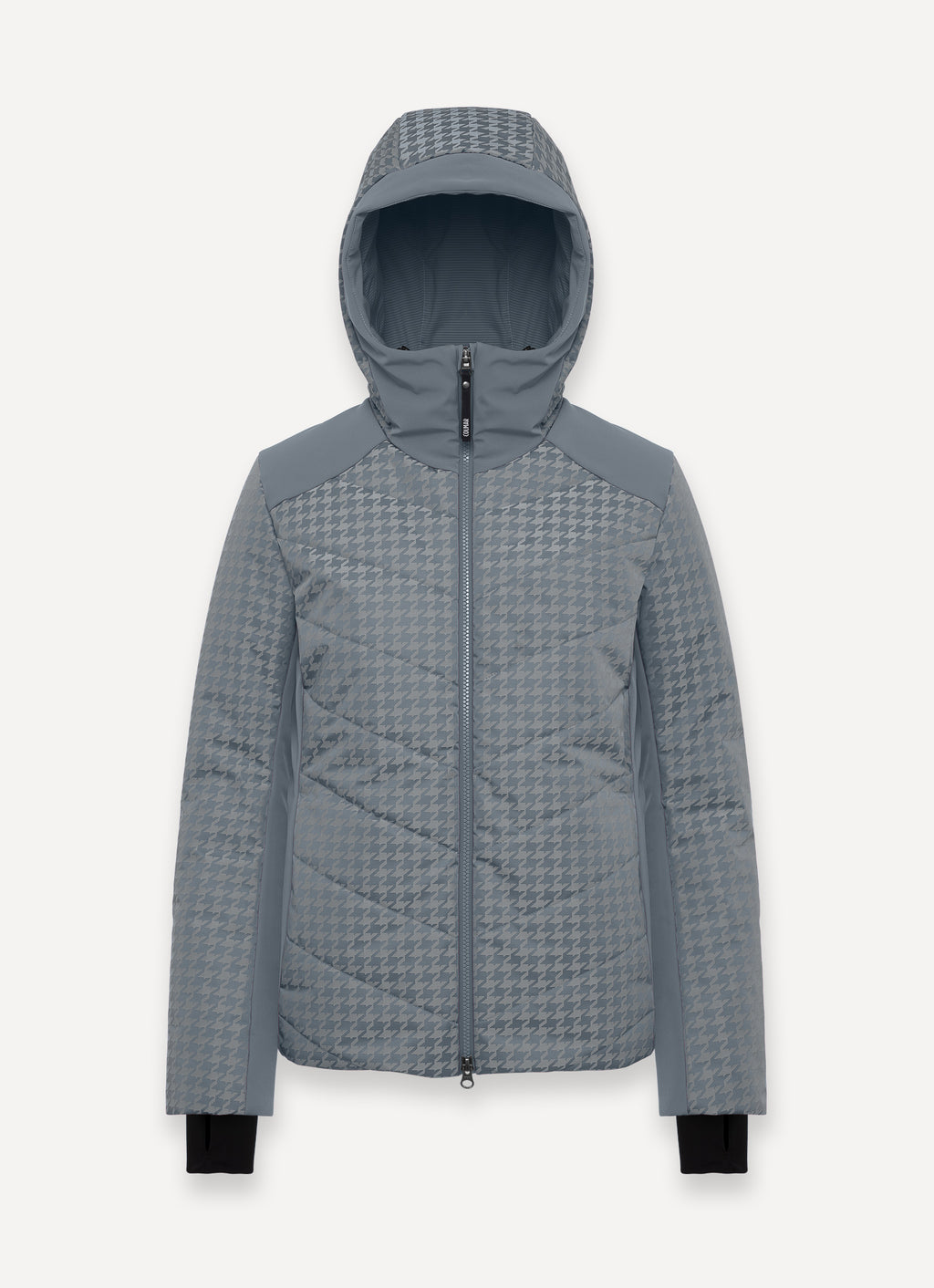 Ladies Ski Jacke mit Hahnentritt-Print & Komfort