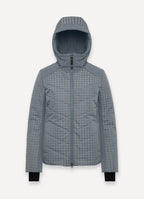 Ladies Ski Jacke mit Hahnentritt-Print & Komfort