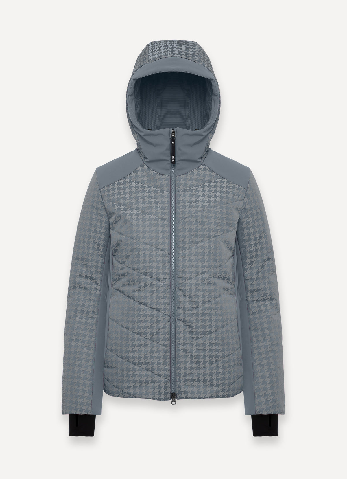 Ladies Ski Jacke mit Hahnentritt-Print & Komfort