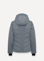 Ladies Ski Jacke mit Hahnentritt-Print & Komfort