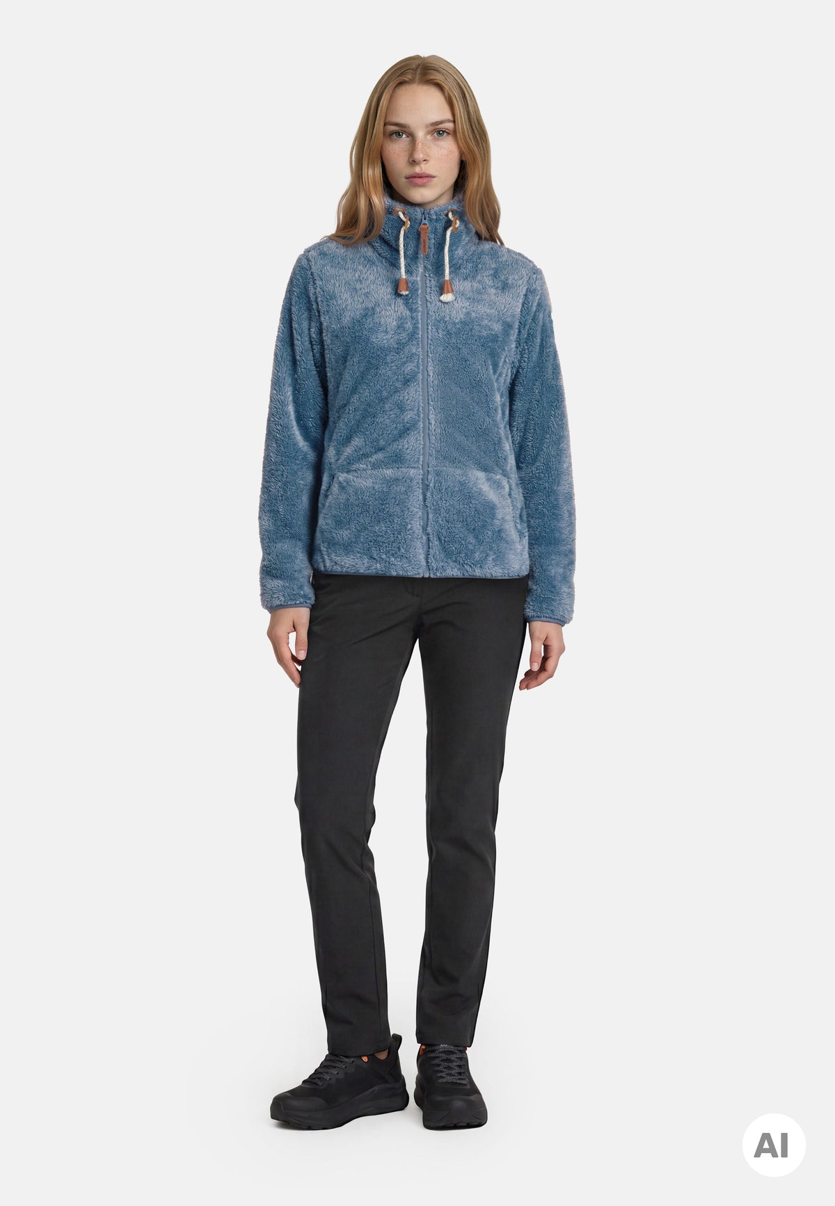 COLONY Damen Fleecejacke