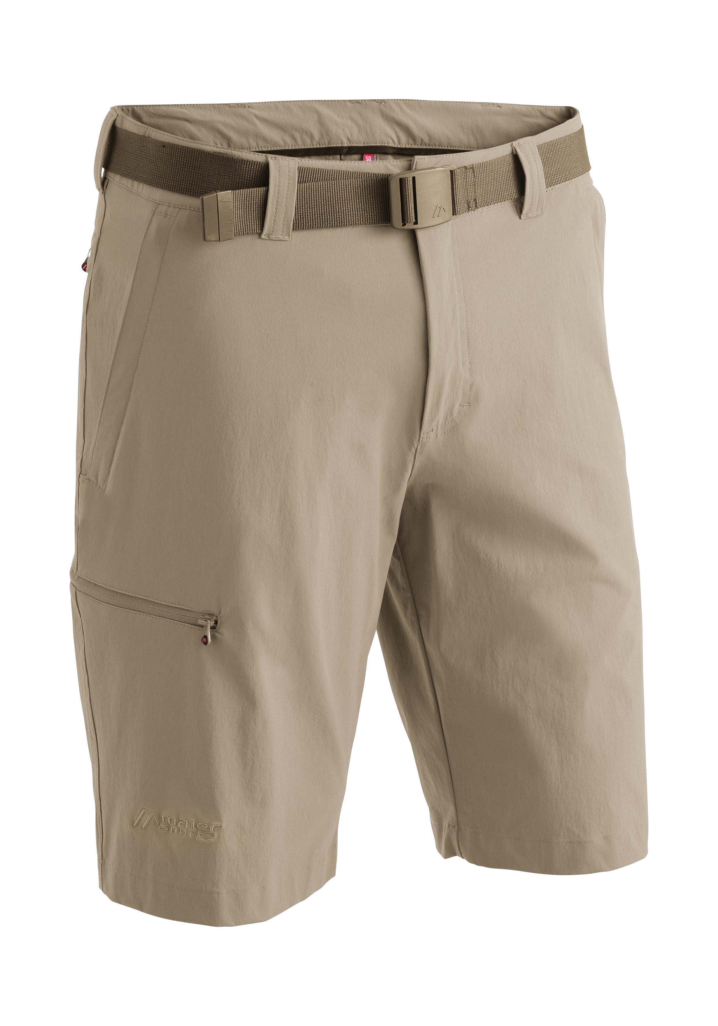 Maier Sports Herren Bermuda Huang – Wasserabweisende Wanderhose