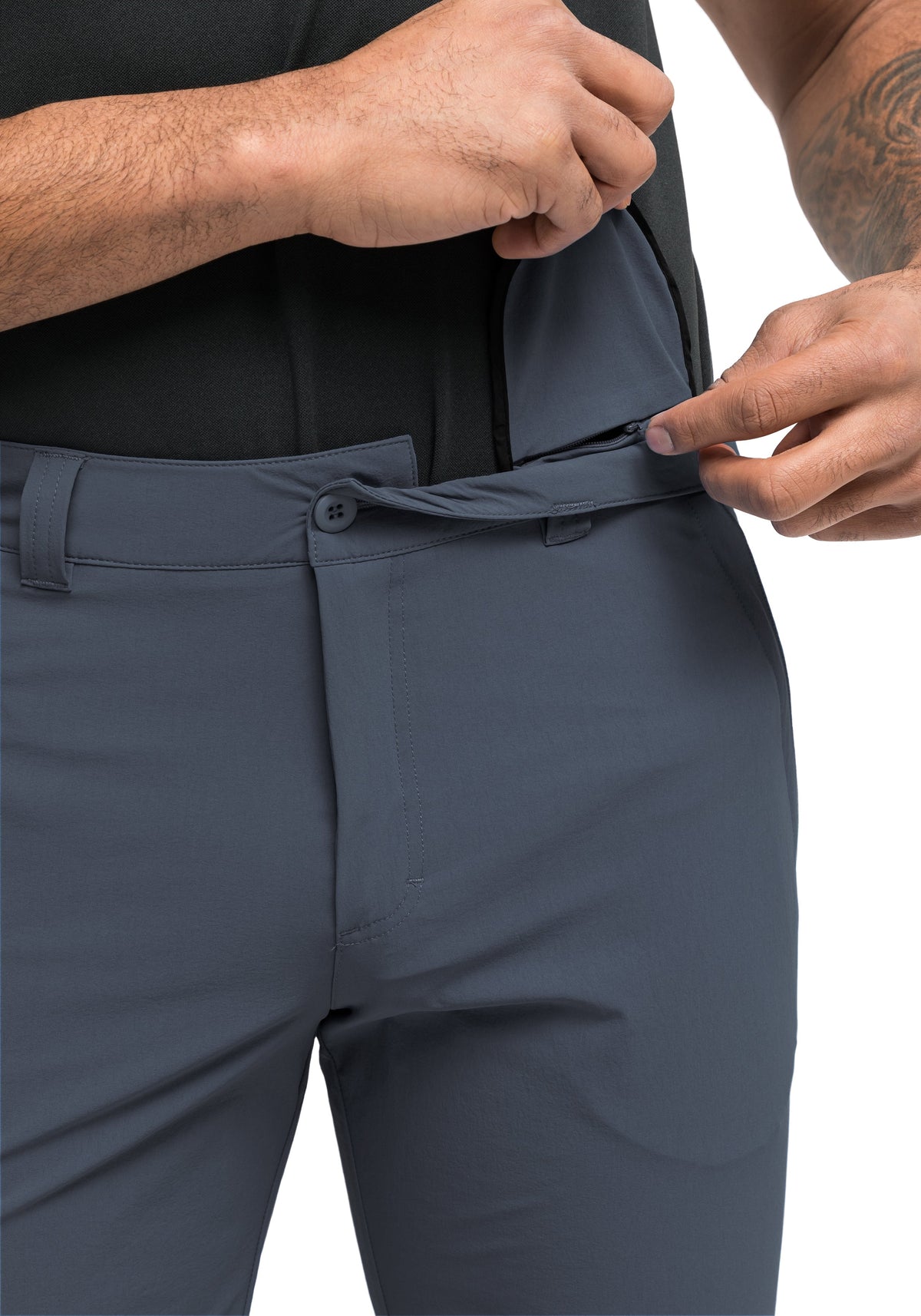 Herren Bermuda Huang – Wasserabweisende Wanderhose