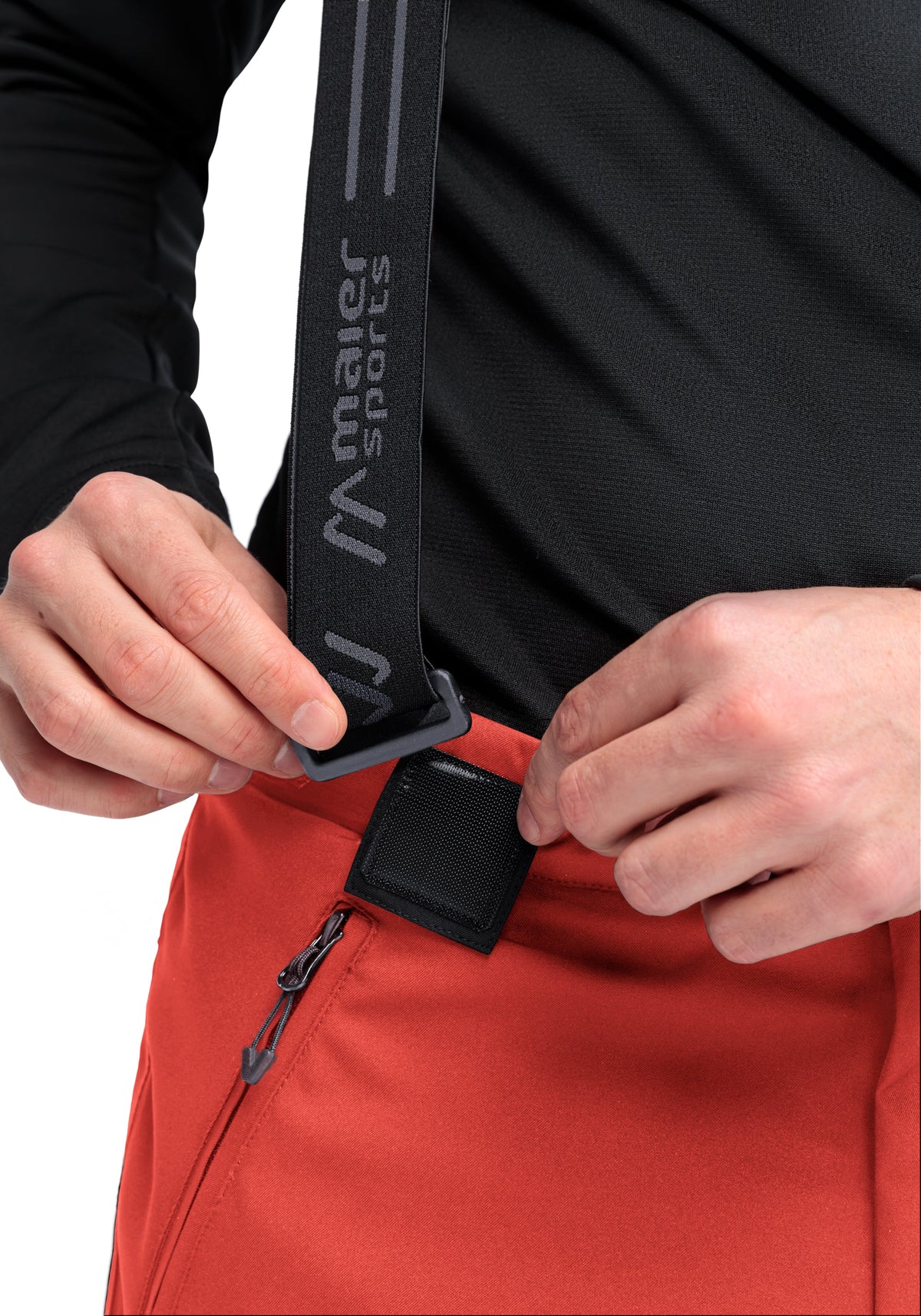ANTON SLIM 2.0 Herren Skihose Rot