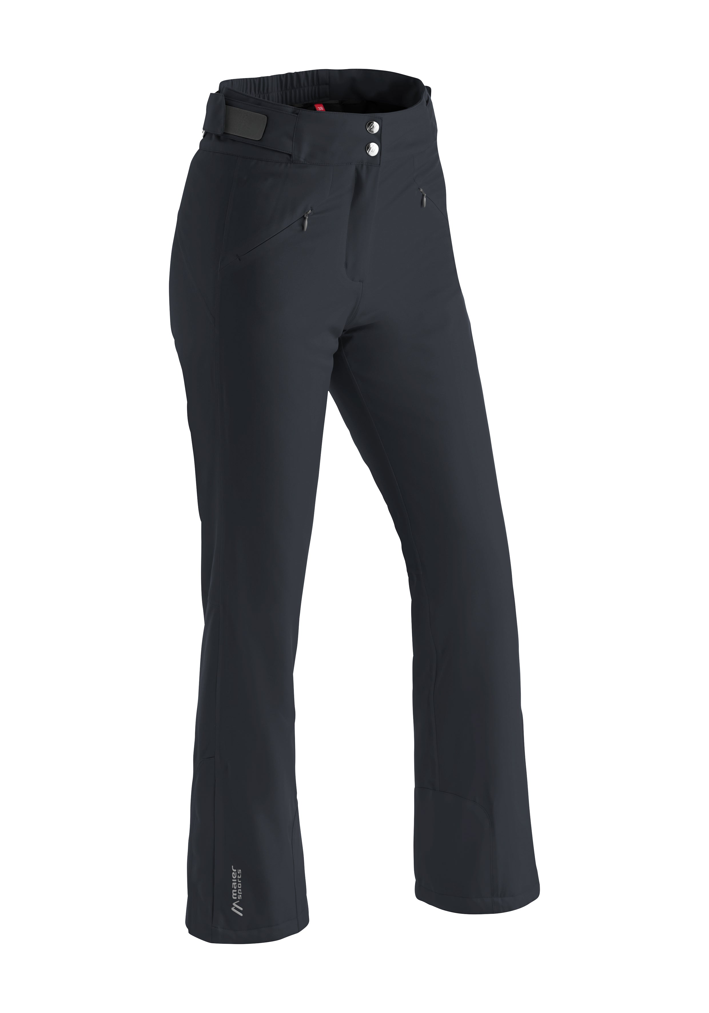 Maier Sports Allissia slim 2.1 Skihose Damen Schwarz