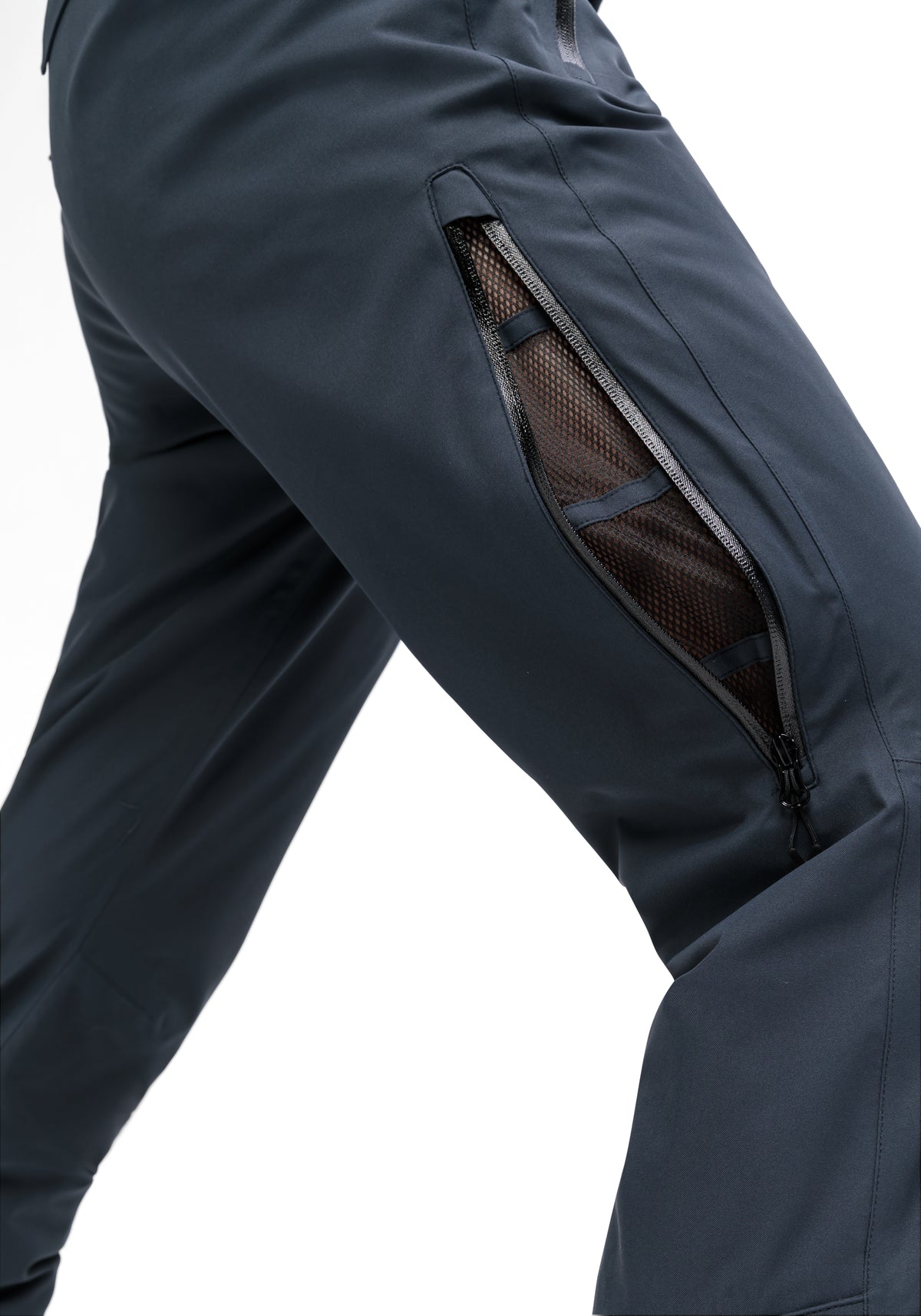 Anton Vent slim Skihose Herren Grau