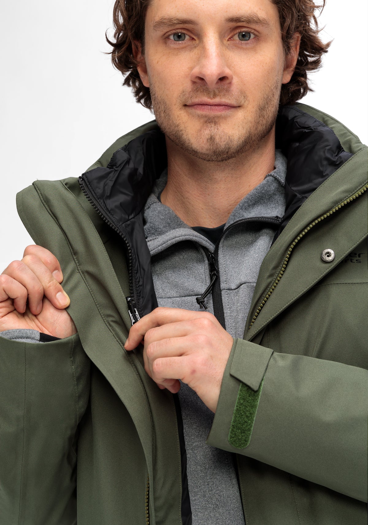 Peyor 3in1 Herren Outdoorjacke Grün