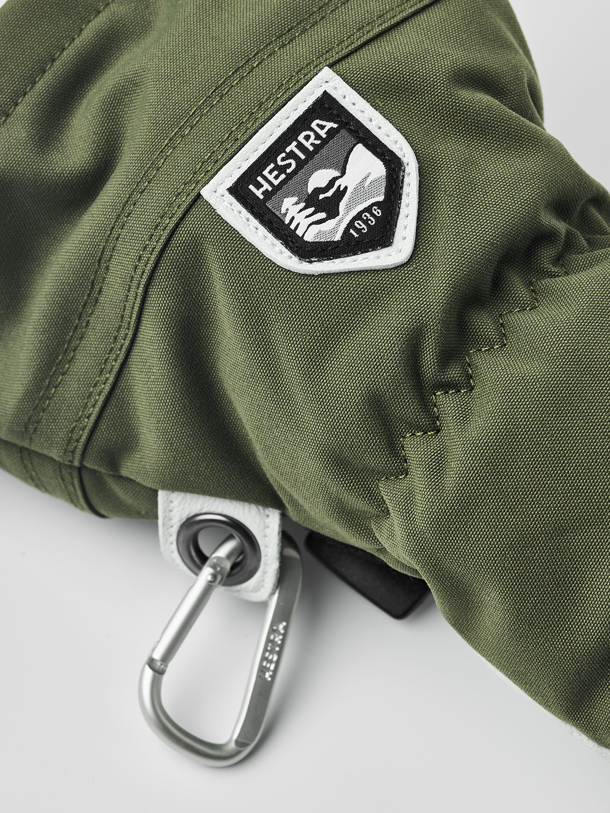 Army Leather Heli Ski 3-Finger Skihandschuhe