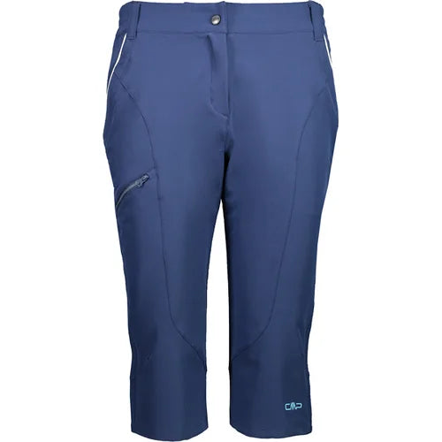 CMP Damen Tight Bike Capri mit Mesh Underwear
