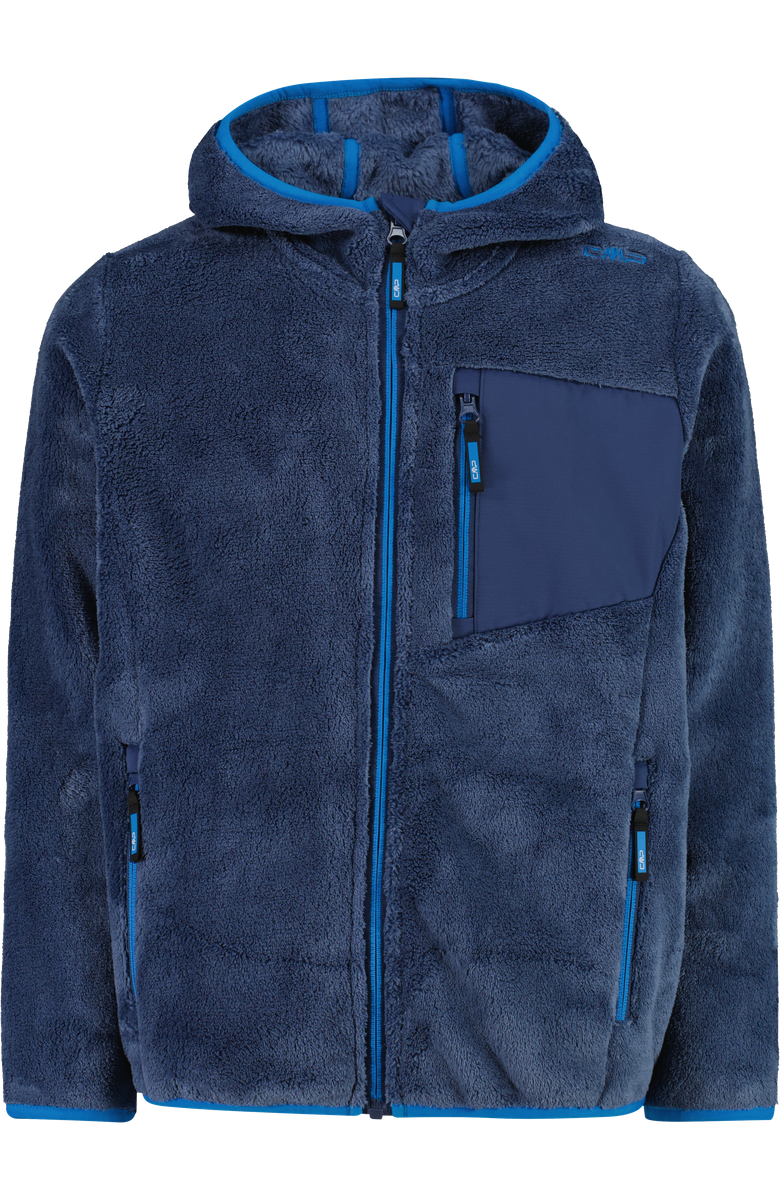 JACKET FIX HOOD Kinder Fleecejacke