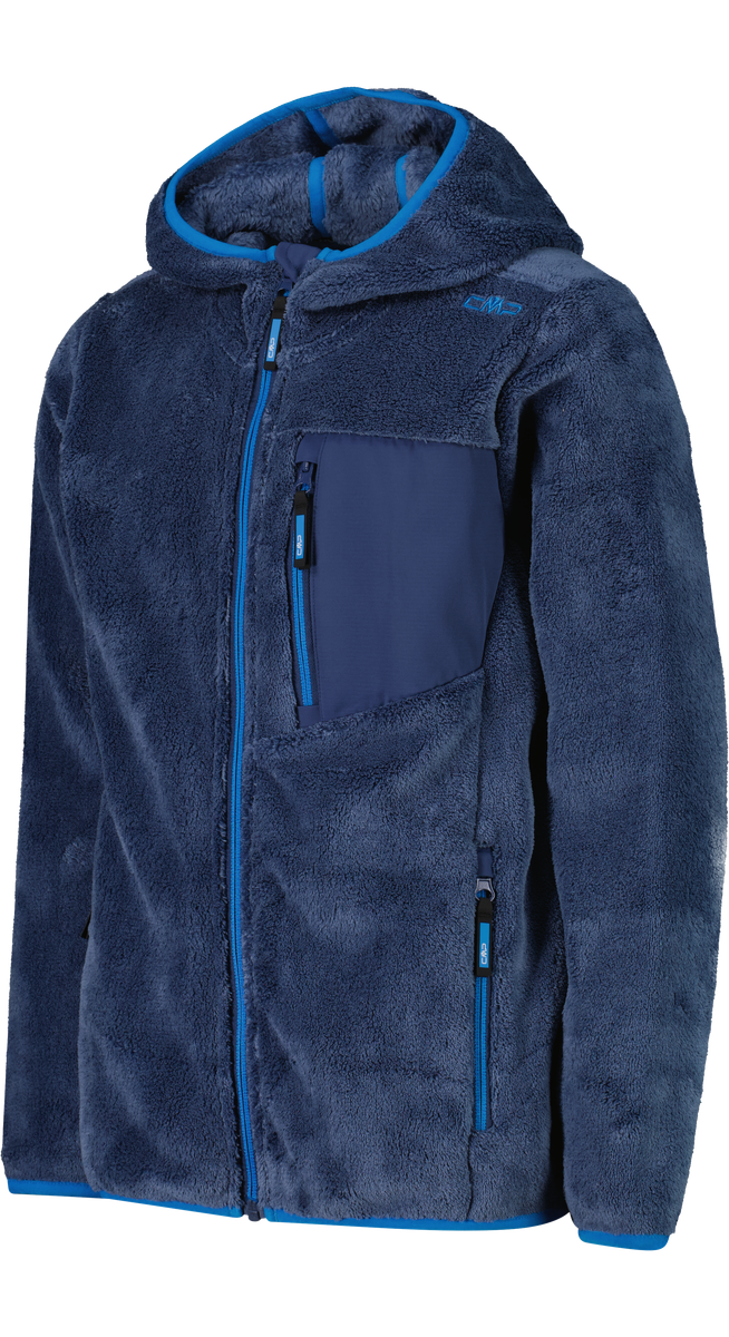 JACKET FIX HOOD Kinder Fleecejacke