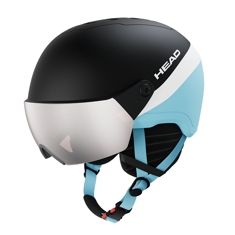 YUKI VISOR TEAM Kinder Skihelm