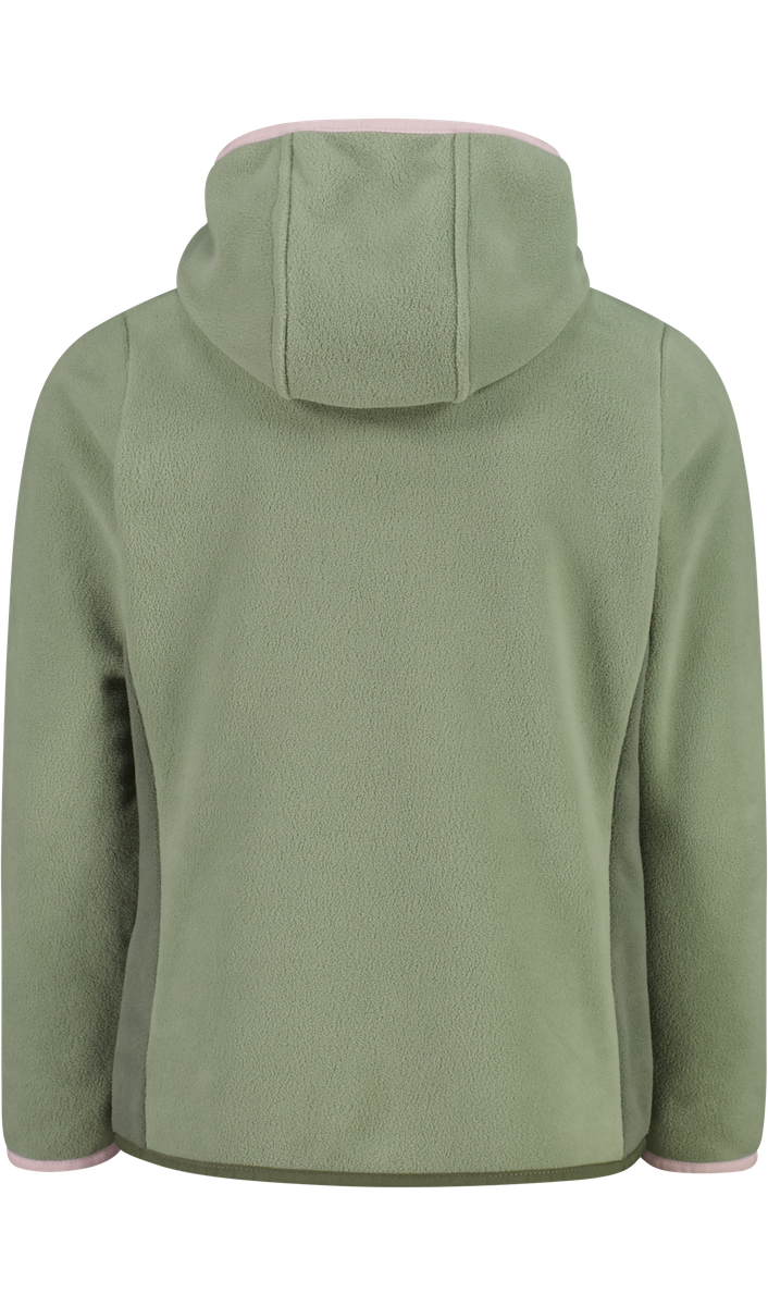 G JACKET FIX HOOD Kinder Fleecejacke
