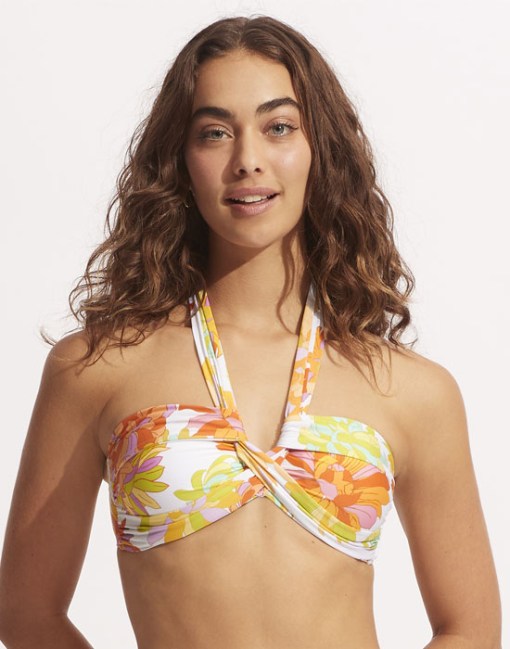 Damen Bikinioberteil Palm Springs Halter Bandeau Bra