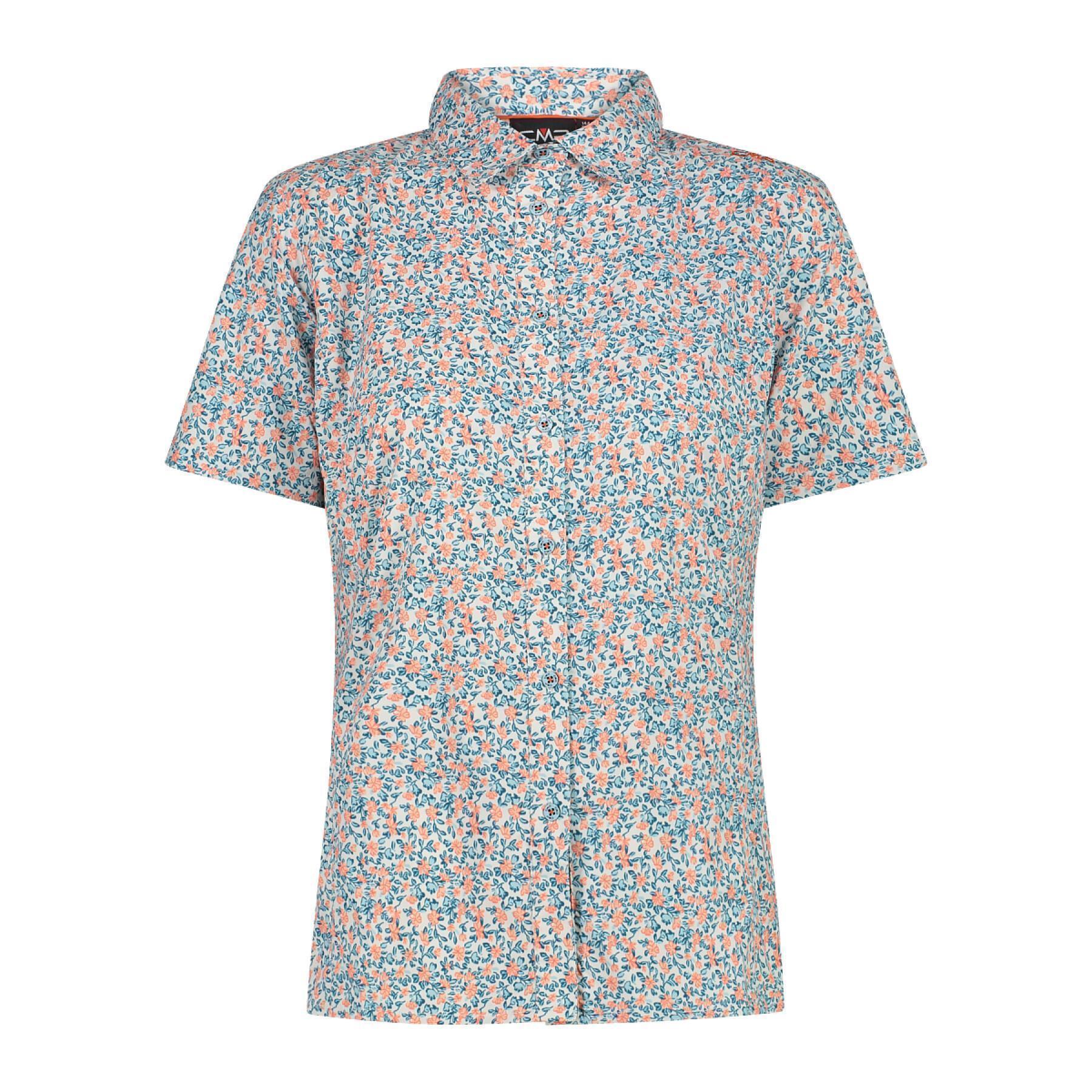 CMP Kurzarmbluse Damen mit 4-Wege-Stretch & Dry Function