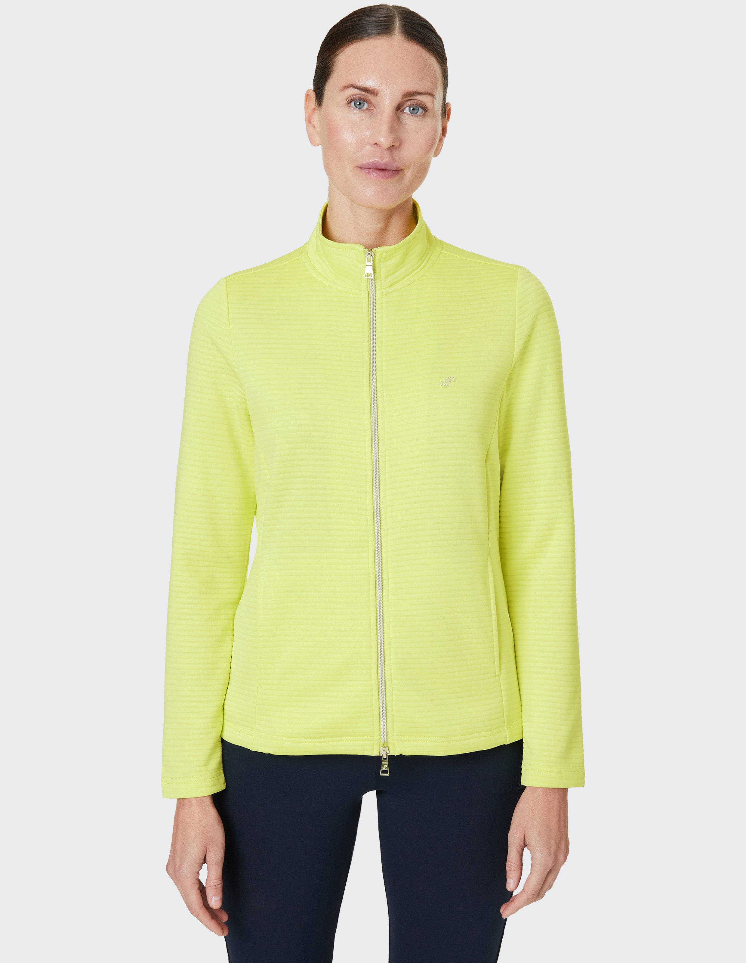 JOY PEGGY Damen-Trainingsjacke mit Zwei-Wege-Reißverschluss