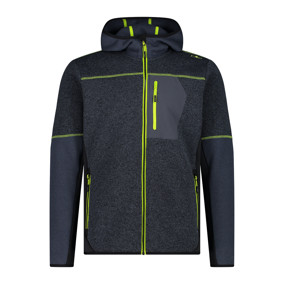 CMP MAN JACKET FIX HOOD Herren Kapuzensweats