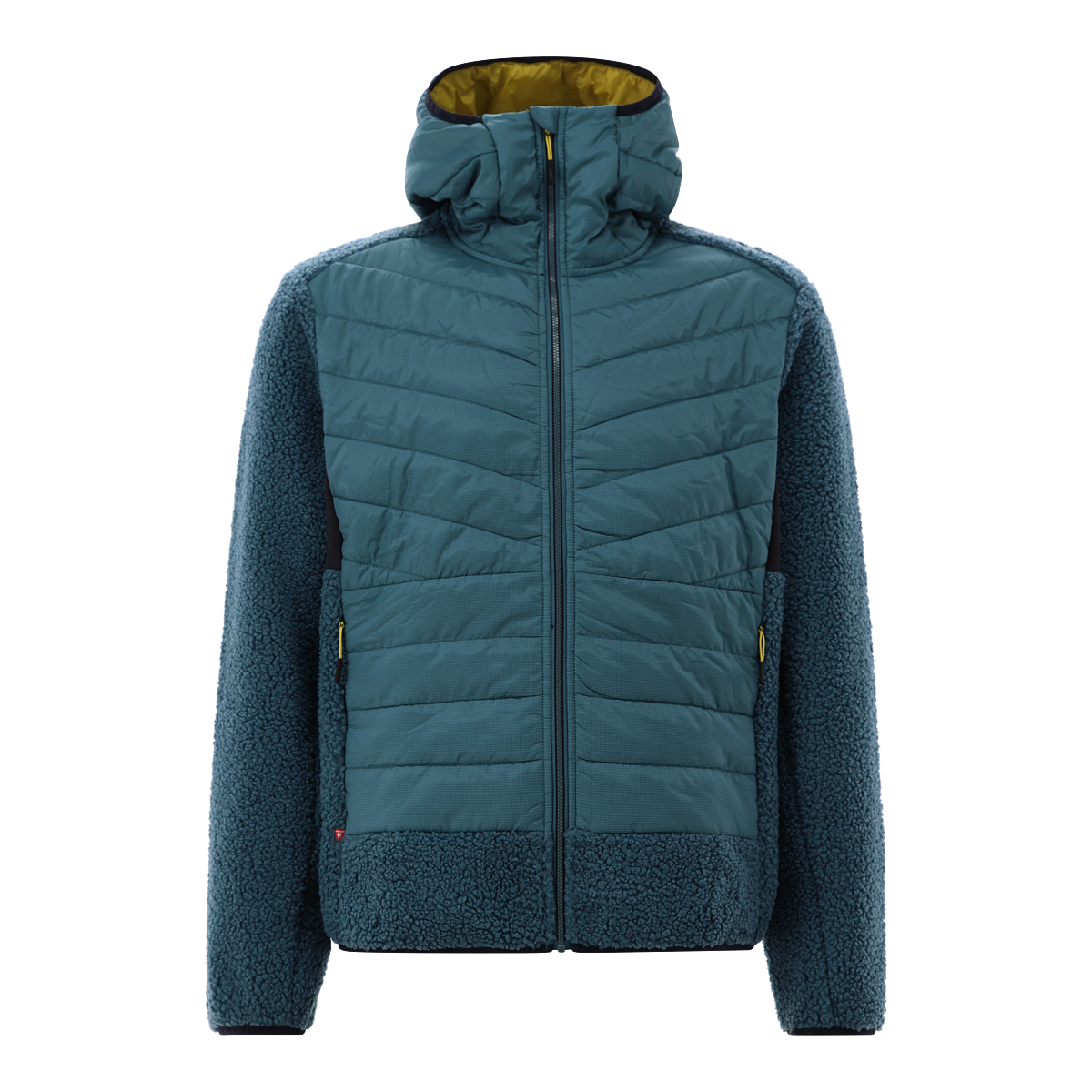 Man Jacket Hybrid Fix Hood Outdoor Jacke