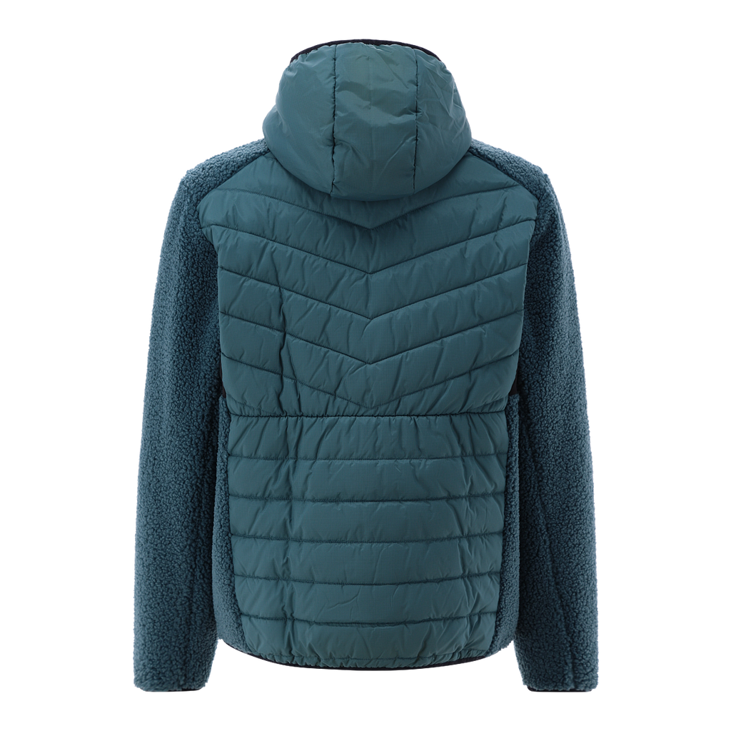 Man Jacket Hybrid Fix Hood Outdoor Jacke