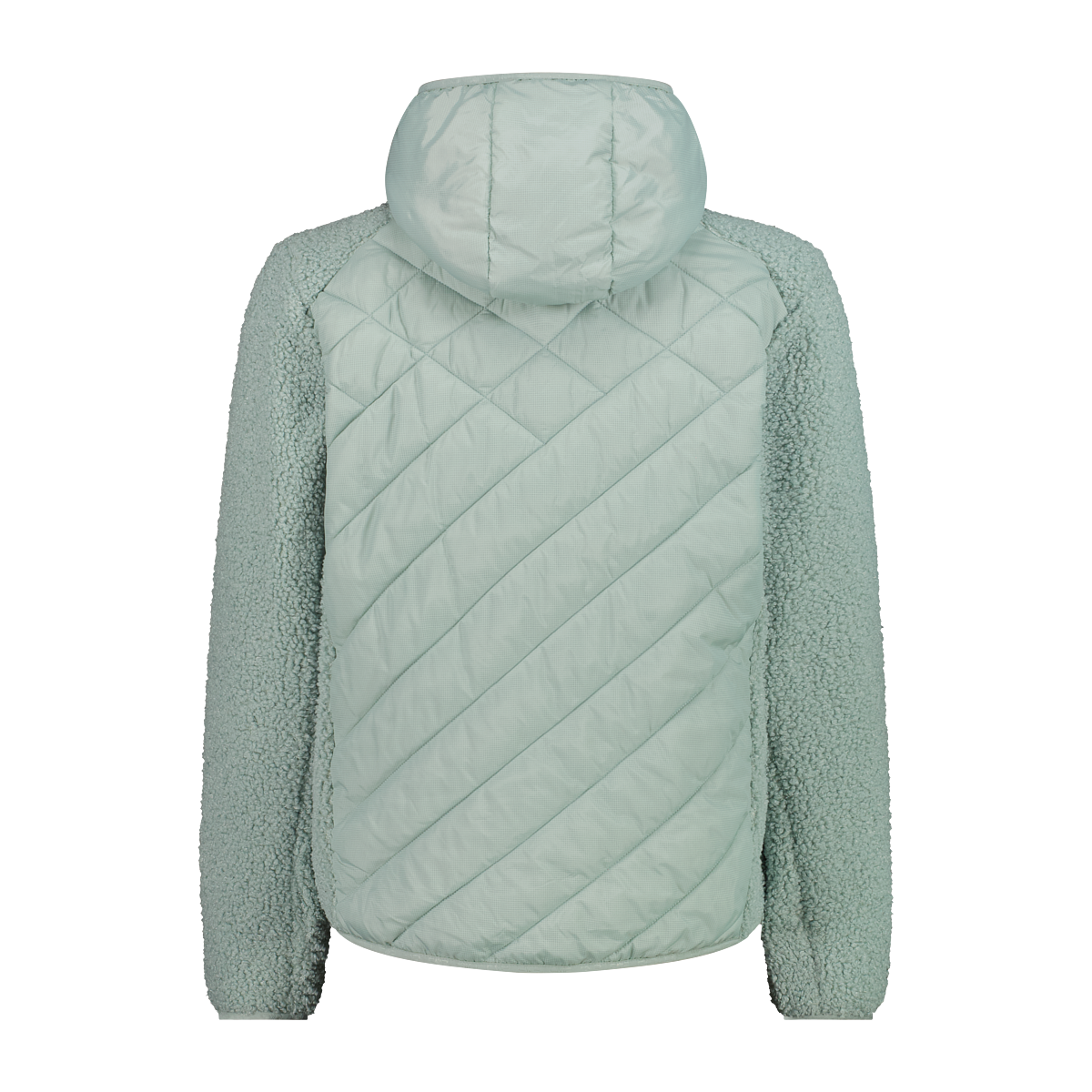 CMP Woman Jacket Hybrid Fix Hood Kapuzensweatjacke