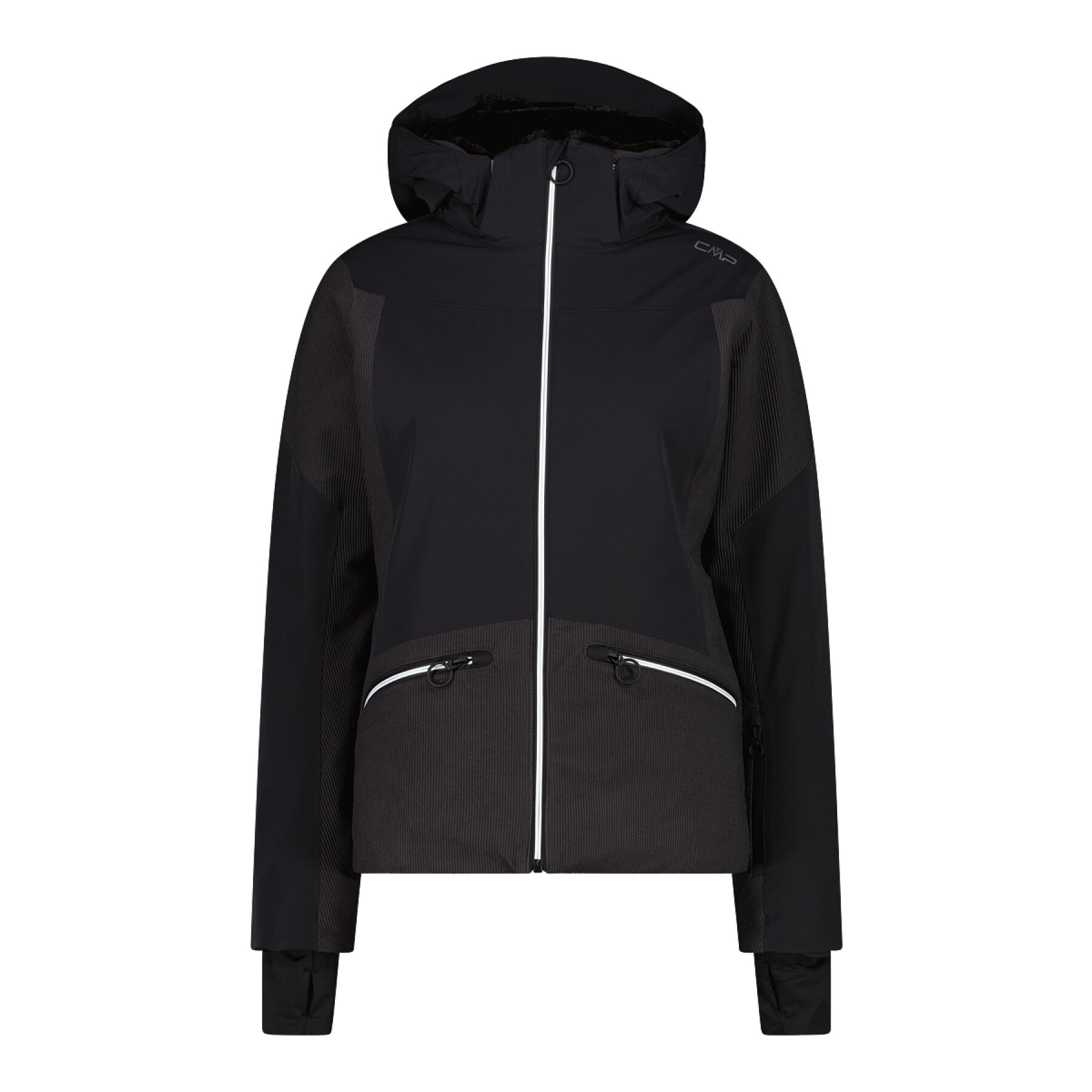 CMP Damenjacke mit Reißverschluss & Kapuze – Outdoor & Alltag