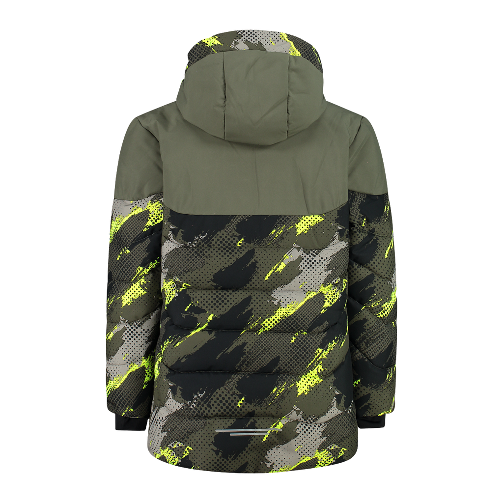 KID LONG JACKET FIX HOOD wasserdichte Kinderjacke