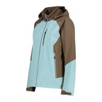 Woman Jacket Zip Hood Damenjacke Opale