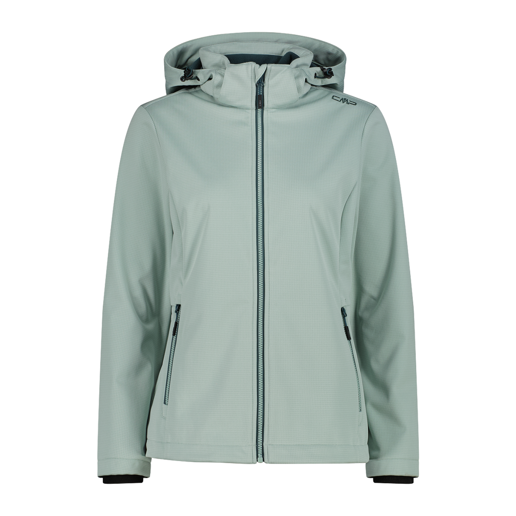 Woman Jacket Zip Hood - Softshelljacke für Outdoor
