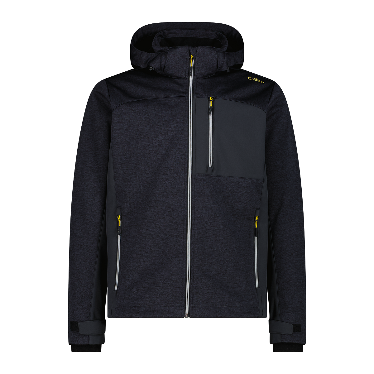 Man Jacket Zip Hood Funktionsjacke Herren