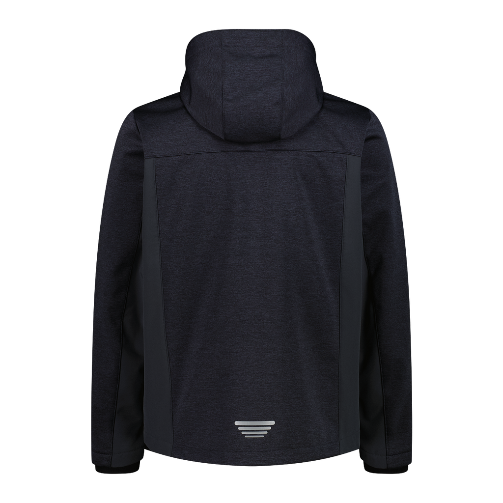 Man Jacket Zip Hood Funktionsjacke Herren