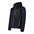 Man Jacket Zip Hood Funktionsjacke Herren