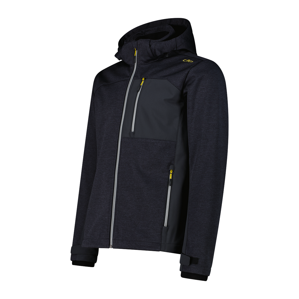 Man Jacket Zip Hood Funktionsjacke Herren