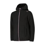 Kid Girl Jacket Fix Hood Kinderjacke Outdoor