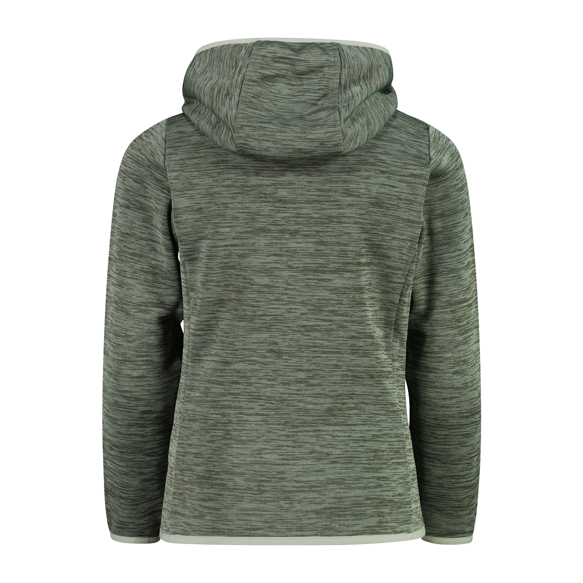 KID G JACKET FIX HOOD Kinder Fleecejacke Agave Mel