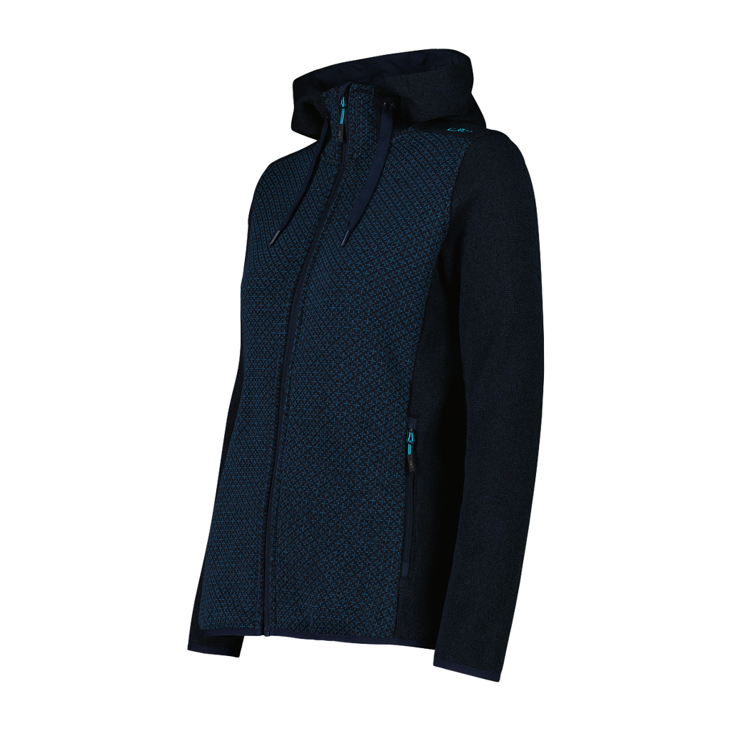 FIX HOOD JACKET Damen Fleecejacke