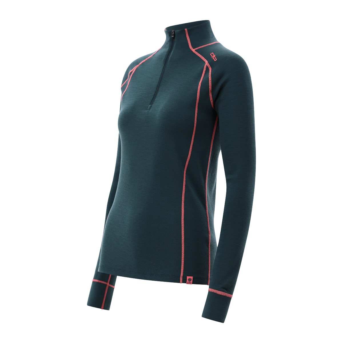 WOMAN BASE LAYER Rollkragenpullover für Bergsport