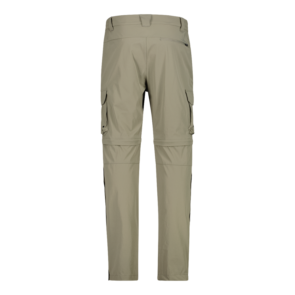MAN ZIP OFF PANT Herren Wanderhose Antracite