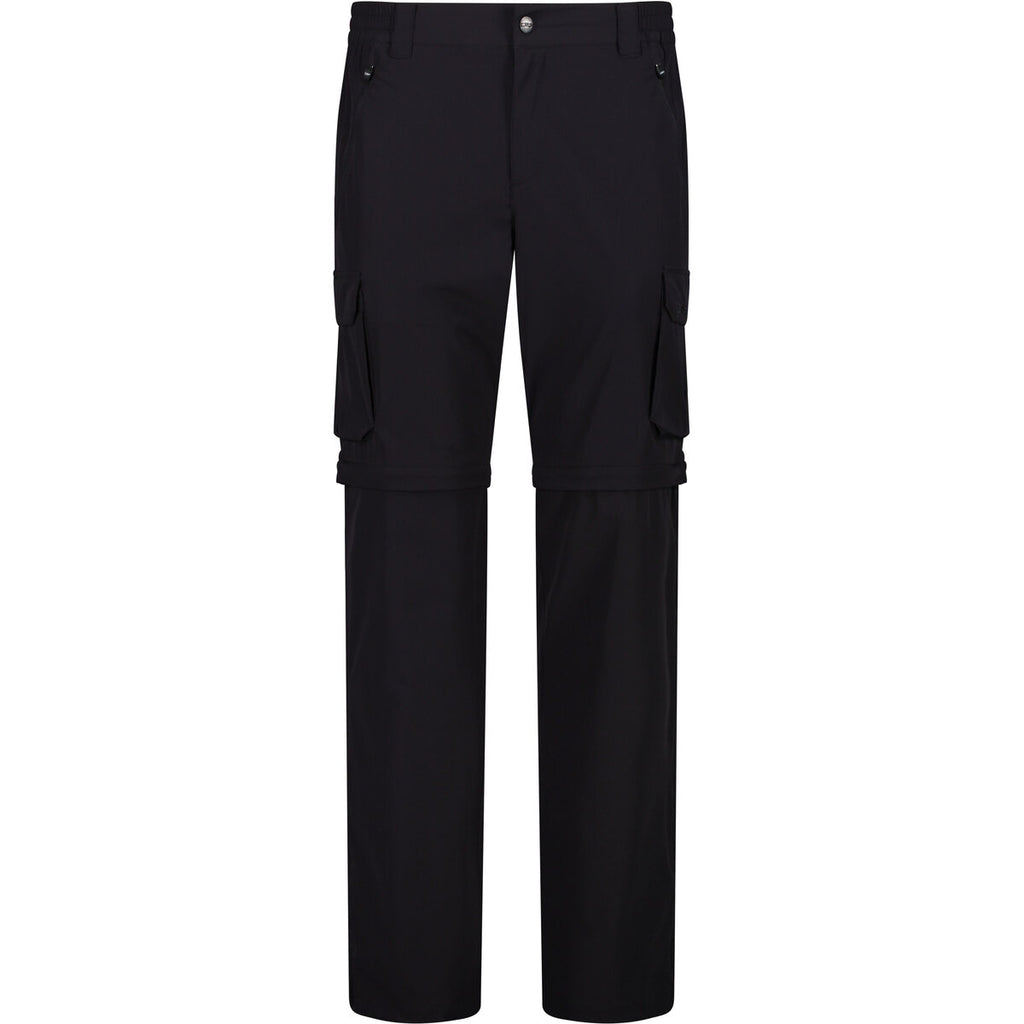 MAN ZIP OFF PANT Herren Wanderhose Antracite