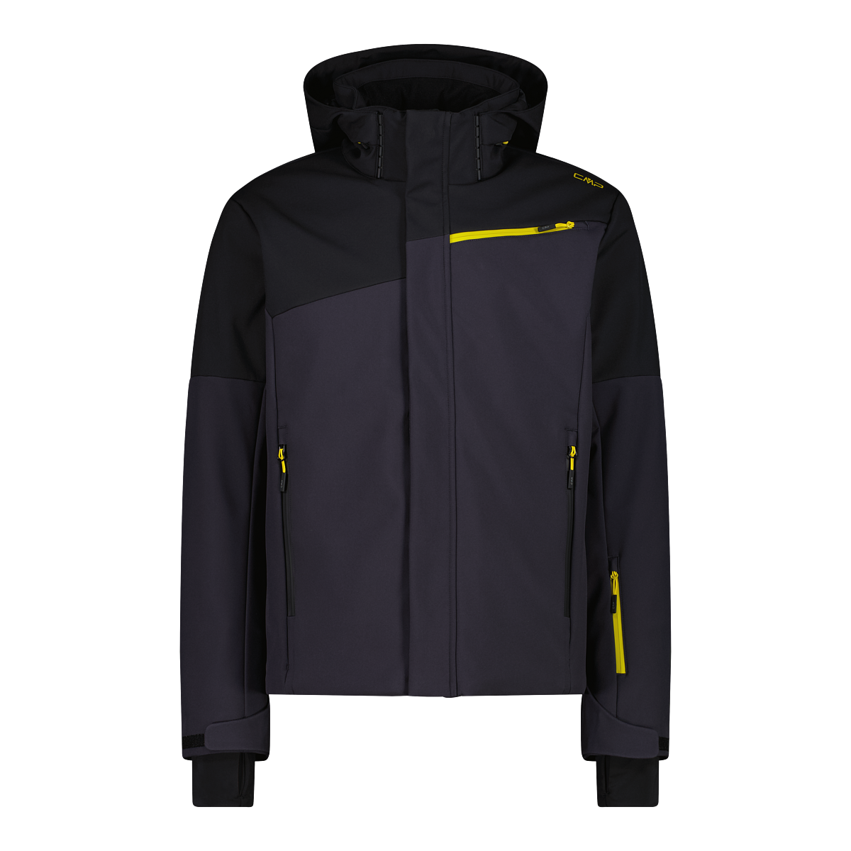 Man Jacket Zip Hood Skijacke Herren