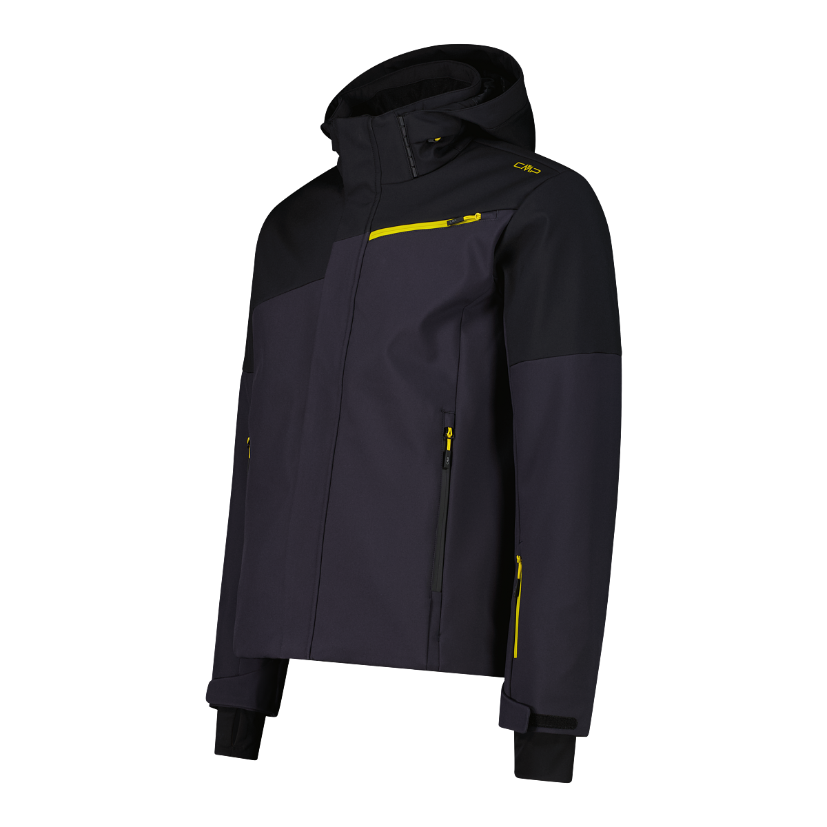 Man Jacket Zip Hood Skijacke Herren