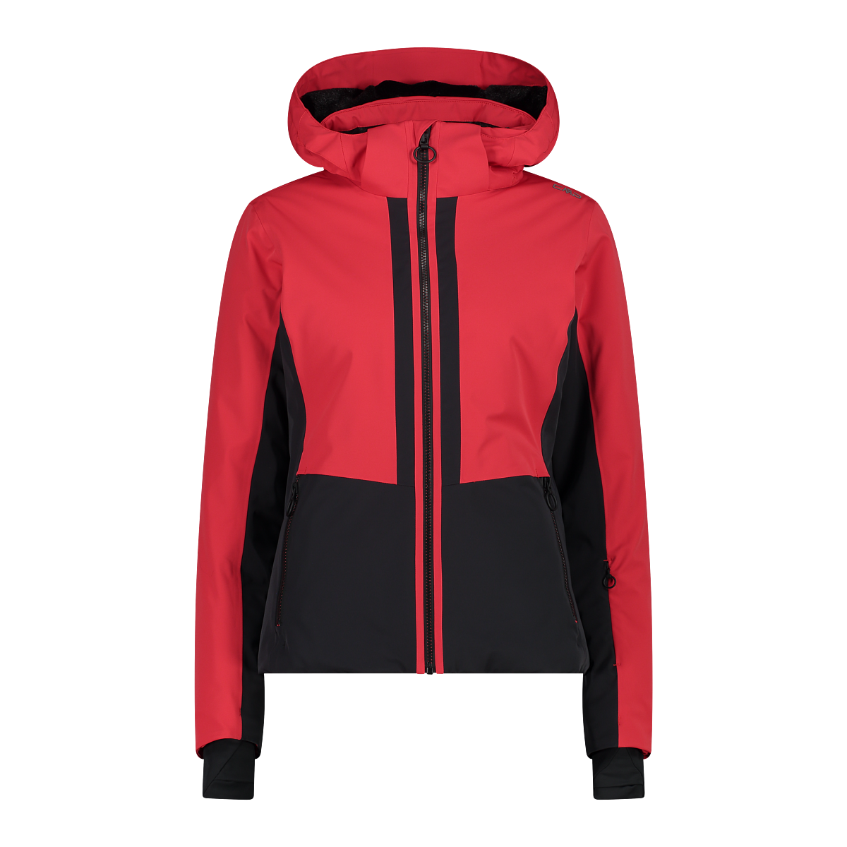 Woman Jacket Zip Hood Skijacke wasserdicht warm