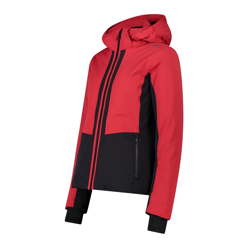 Woman Jacket Zip Hood Skijacke wasserdicht warm