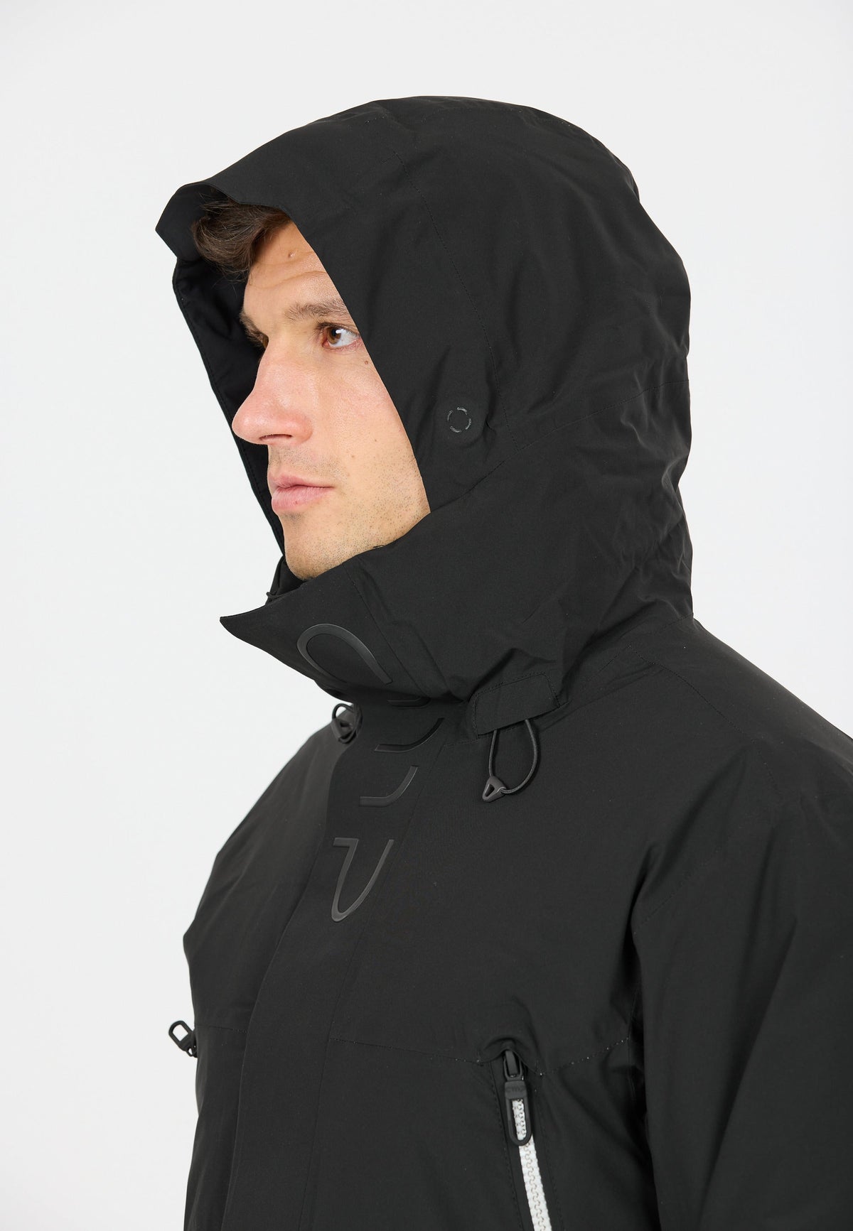 MAN JACKET FIX HOOD